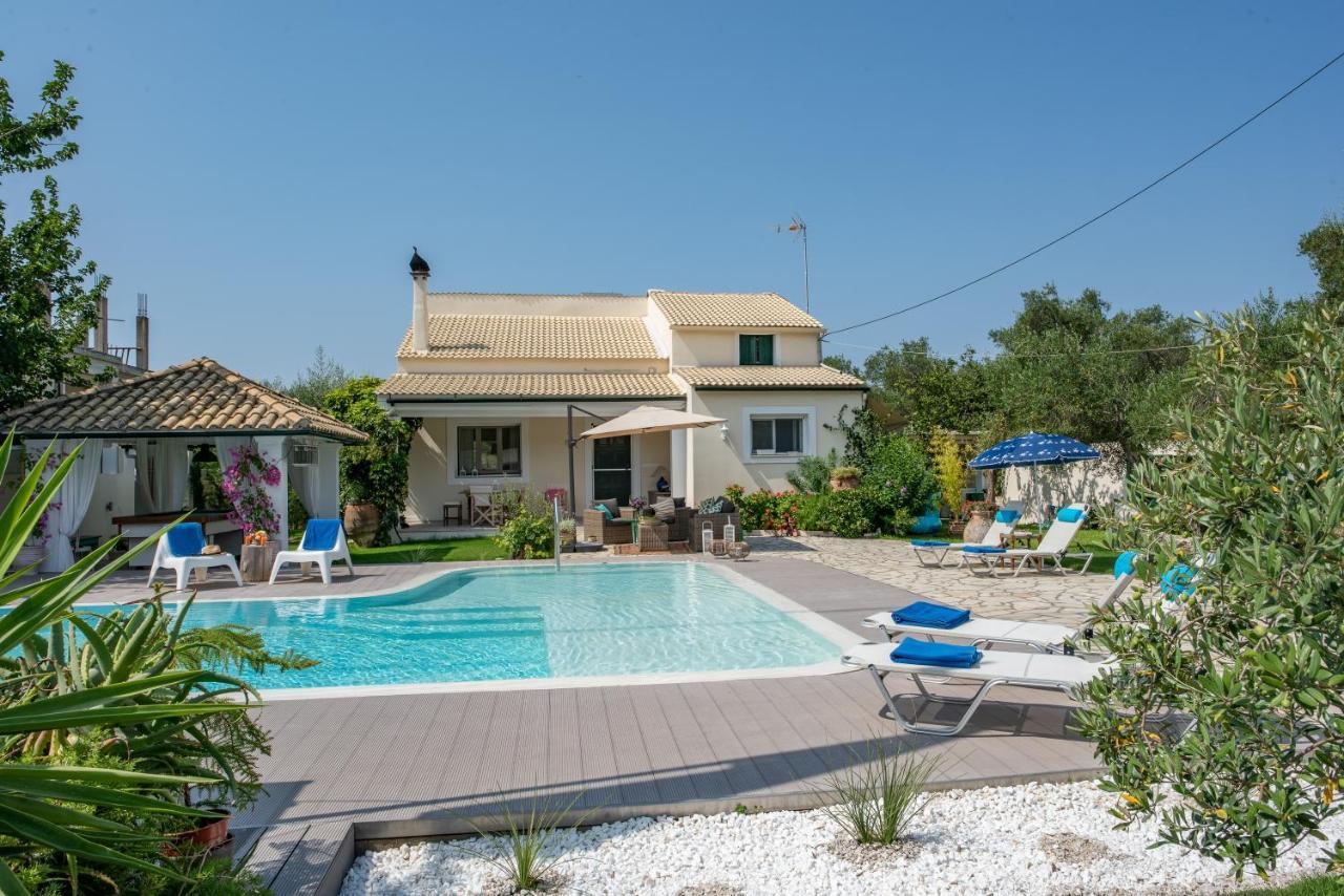 Corfu Villa Linea Línia エクステリア 写真